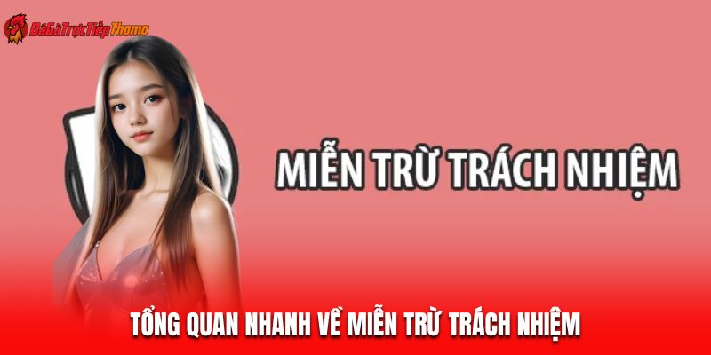 Tổng quan nhanh về miễn trừ trách nhiệm